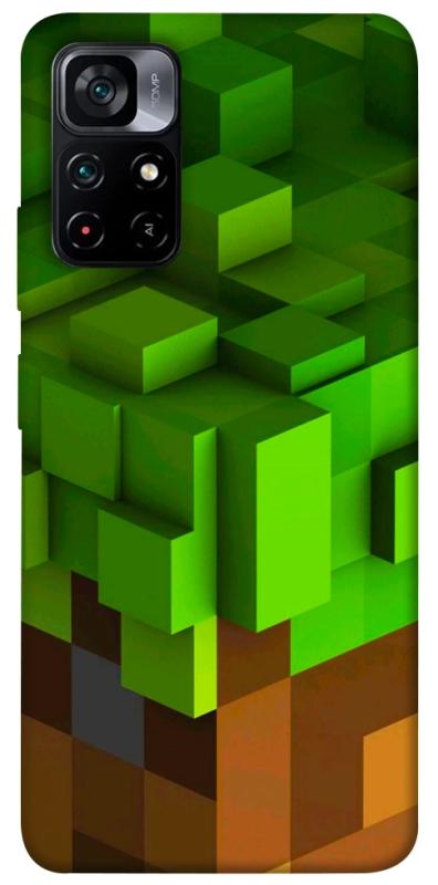 Чехол itsPrint Grass block для Xiaomi Poco M4 Pro 5G, игры, купить оптом с доставкой