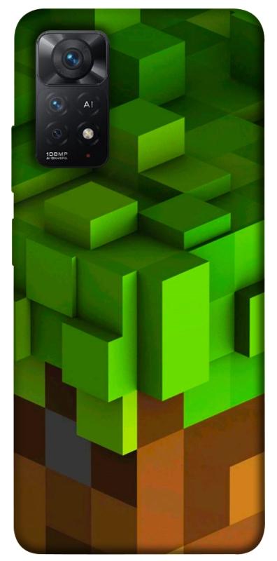 Чехол itsPrint Grass block для Xiaomi Redmi Note 11 Pro 4G/5G, игры, купить оптом с доставкой