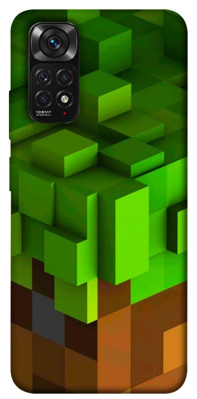 Чехол itsPrint Grass block для Xiaomi Redmi Note 11 (Global) / Note 11S, игры, купить оптом с доставкой