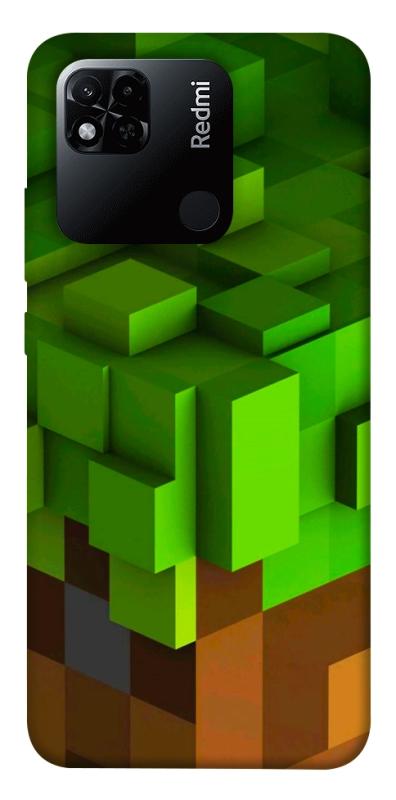 Чехол itsPrint Grass block для Xiaomi Redmi 10A, игры, купить оптом с доставкой