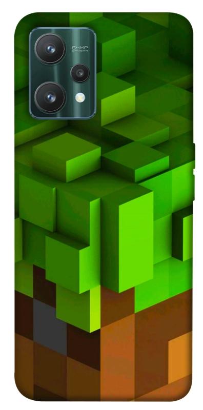 Чехол itsPrint Grass block для Realme 9 Pro, игры, купить оптом с доставкой