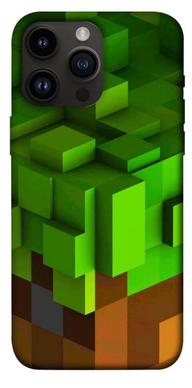 Чехол itsPrint Grass block для Apple iPhone 14 Pro Max (6.7"), игры, купить оптом с доставкой