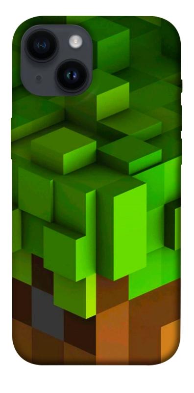 Чехол itsPrint Grass block для Apple iPhone 14 (6.1"), игры, купить оптом с доставкой