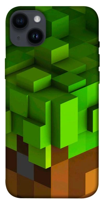Чехол itsPrint Grass block для Apple iPhone 14 Plus (6.7"), игры, купить оптом с доставкой
