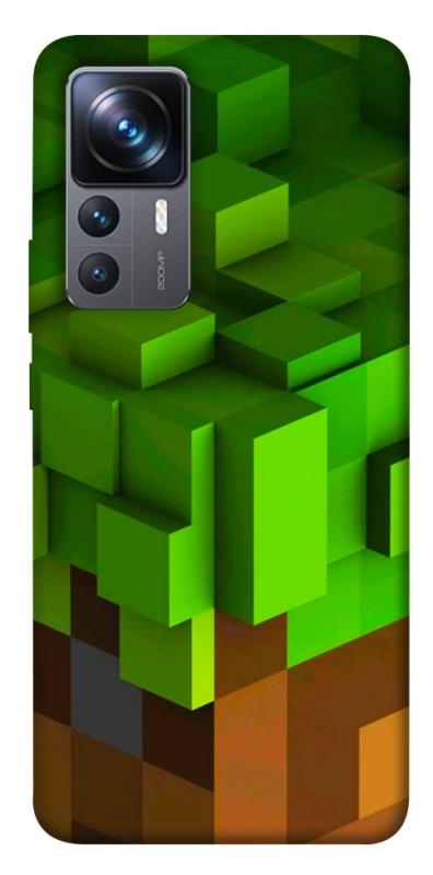 Чехол itsPrint Grass block для Xiaomi 12T / 12T Pro, игры, купить оптом с доставкой