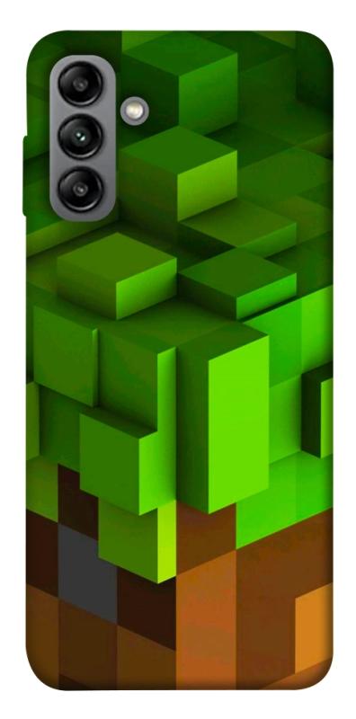 Чехол itsPrint Grass block для Samsung Galaxy A04s, игры, купить оптом с доставкой