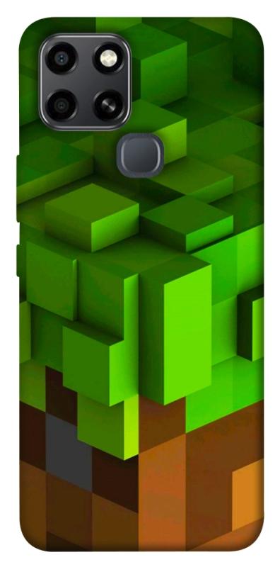 Чехол itsPrint Grass block для Infinix Smart 6, игры, купить оптом с доставкой