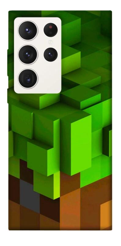 Чехол itsPrint Grass block для Samsung Galaxy S23 Ultra, игры, купить оптом с доставкой