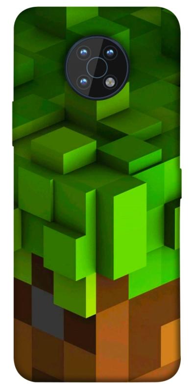 Чехол itsPrint Grass block для Nokia G50, игры, купить оптом с доставкой