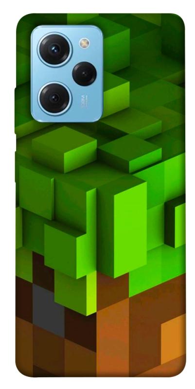 Чехол itsPrint Grass block для Xiaomi Poco X5 Pro 5G, игры, купить оптом с доставкой