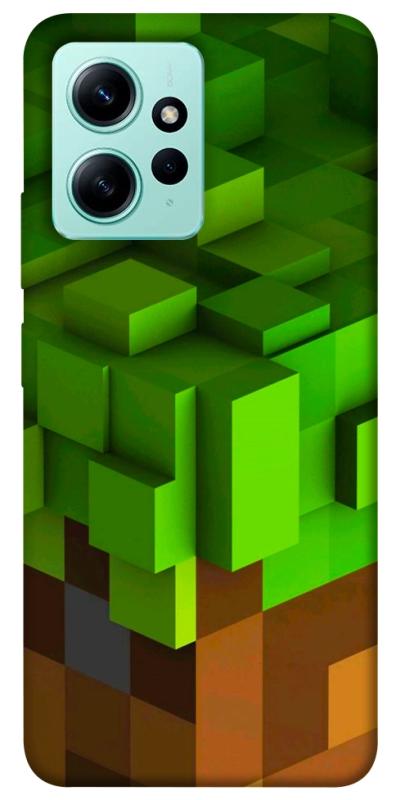 Чехол itsPrint Grass block для Xiaomi Redmi Note 12 4G, игры, купить оптом с доставкой