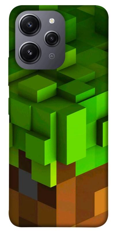 Чехол itsPrint Grass block для Xiaomi Redmi 12, игры, купить оптом с доставкой