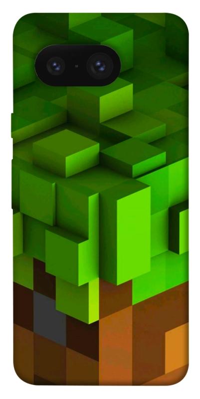 Чехол itsPrint Grass block для Google Pixel 8, игры, купить оптом с доставкой