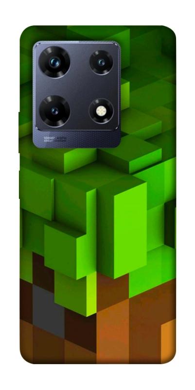 Чехол itsPrint Grass block для Infinix Note 30 Pro, игры, купить оптом с доставкой