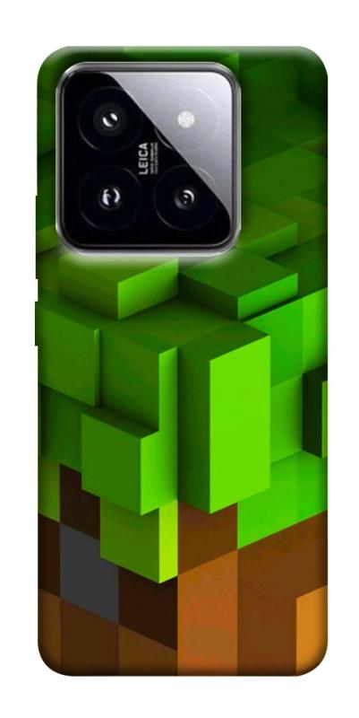 Чохол itsPrint Grass block для Xiaomi 14 Pro, ігри, купити оптом з доставкою