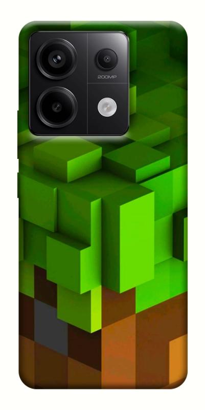 Чехол itsPrint Grass block для Xiaomi Redmi Note 13 Pro 4G, игры, купить оптом с доставкой