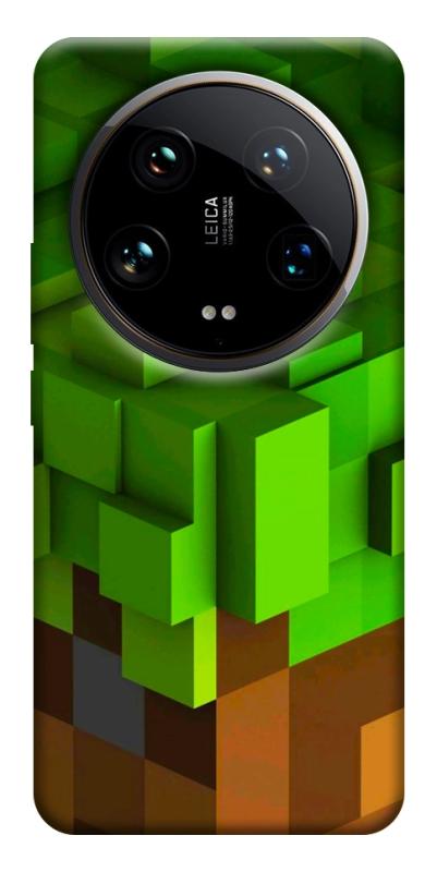 Чехол itsPrint Grass block для Xiaomi 14 Ultra, игры, купить оптом с доставкой