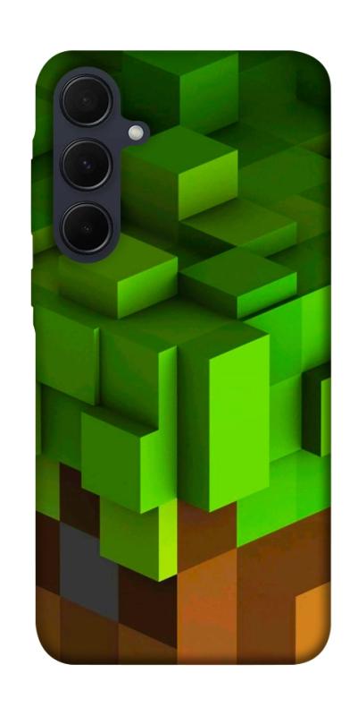 Чехол itsPrint Grass block для Samsung Galaxy A35, игры, купить оптом с доставкой