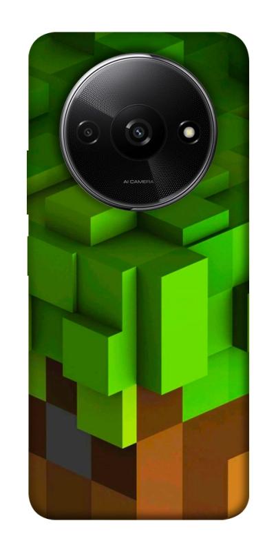 Чехол itsPrint Grass block для Xiaomi Redmi A3, игры, купить оптом с доставкой