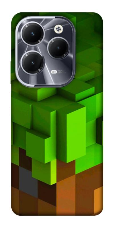 Чехол itsPrint Grass block для Infinix Hot 40, игры, купить оптом с доставкой