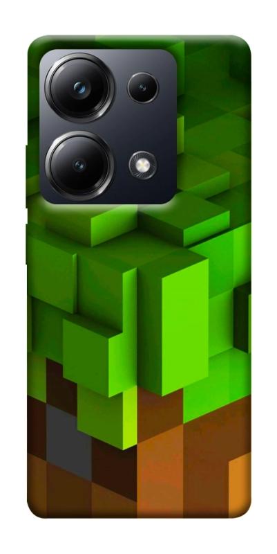 Чехол itsPrint Grass block для Xiaomi Redmi 13 4G / Poco M6 4G, игры, купить оптом с доставкой