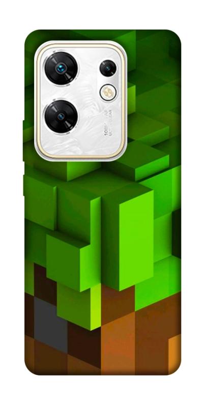 Чехол itsPrint Grass block для Infinix Zero 30 4G, игры, купить оптом с доставкой