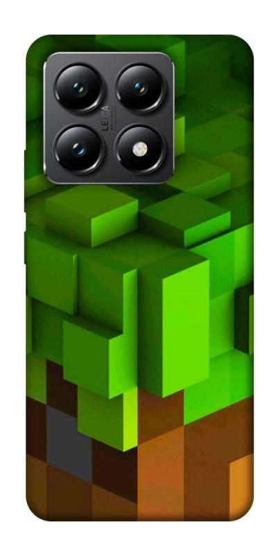 Чехол itsPrint Grass block для Xiaomi 14T, игры, купить оптом с доставкой