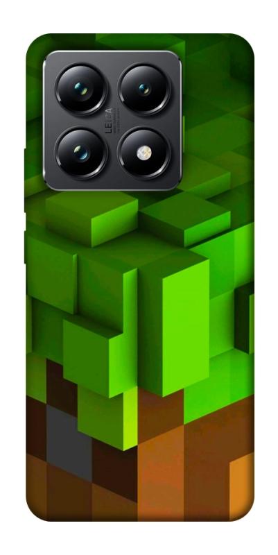 Чехол itsPrint Grass block для Xiaomi 14T Pro, игры, купить оптом с доставкой