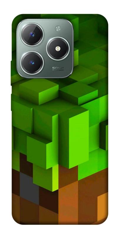 Чехол itsPrint Grass block для Realme C61 4G, игры, купить оптом с доставкой