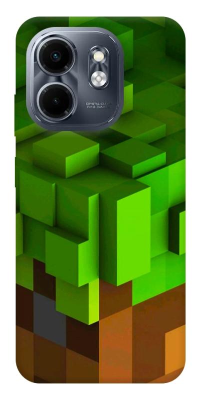 Чехол itsPrint Grass block для Infinix Smart 9 4G / Hot 50i, игры, купить оптом с доставкой