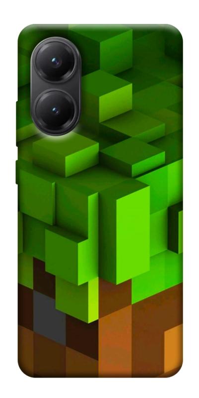 Чехол itsPrint Grass block для Xiaomi Poco X7 Pro, игры, купить оптом с доставкой