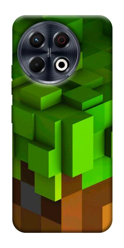 Чехол itsPrint Grass block для TECNO Spark 30 Pro (KL7), игры, купить оптом с доставкой