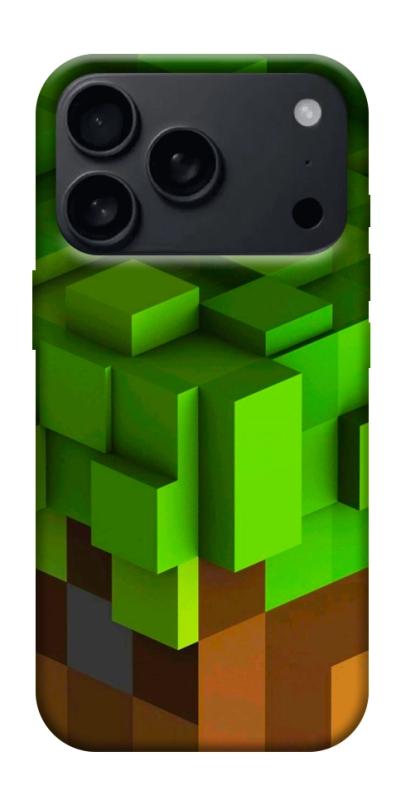 Чехол itsPrint Grass block для Apple iPhone 17 Pro Max (6.9"), игры, купить оптом с доставкой