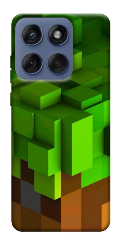 Чехол itsPrint Grass block для Motorola Edge 60 Fusion, игры, купить оптом с доставкой