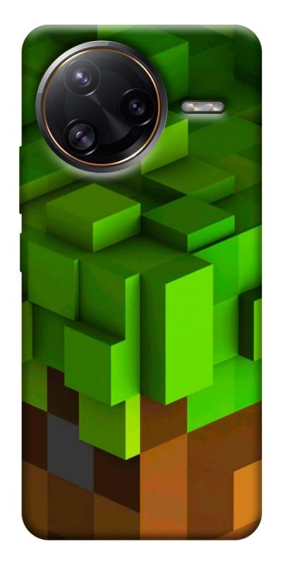 Чехол itsPrint Grass block для Xiaomi Poco F7, игры, купить оптом с доставкой
