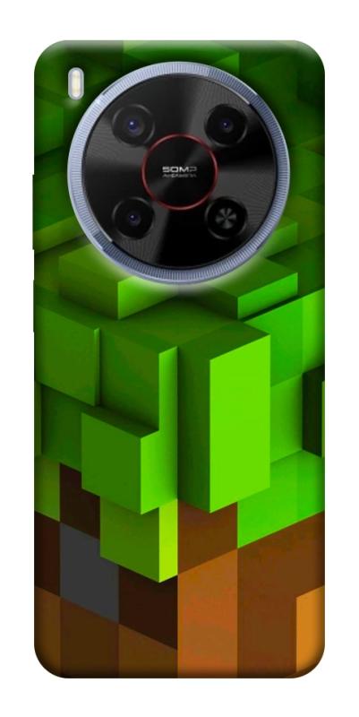 Чехол itsPrint Grass block для ZTE Nubia V70 Max, игры, купить оптом с доставкой