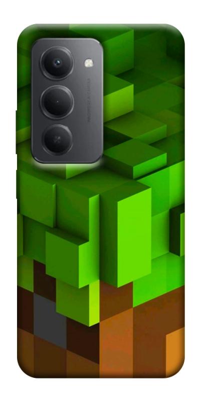 Чехол itsPrint Grass block для Xiaomi Redmi 15 (Global), игры, купить оптом с доставкой