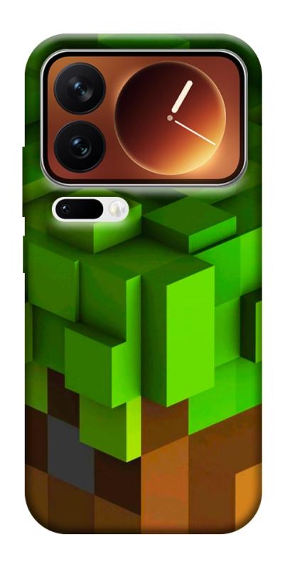 Чехол itsPrint Grass block для Xiaomi 17 Pro Max, игры, купить оптом с доставкой