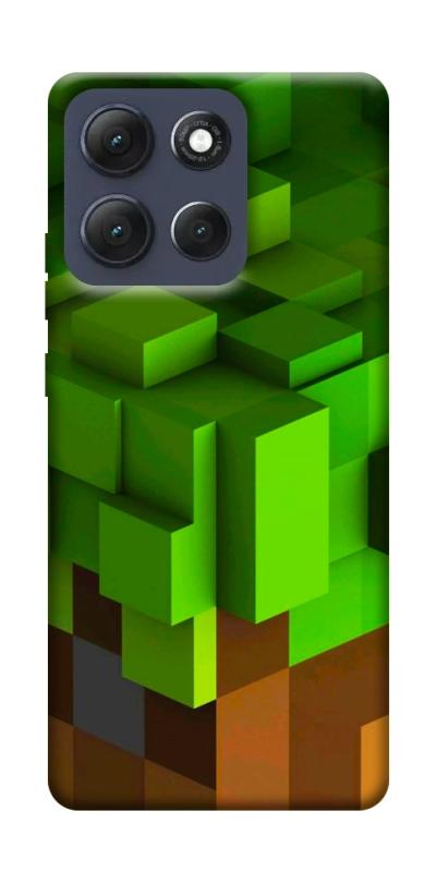 Чехол itsPrint Grass block для Motorola Moto G86 Power, игры, купить оптом с доставкой