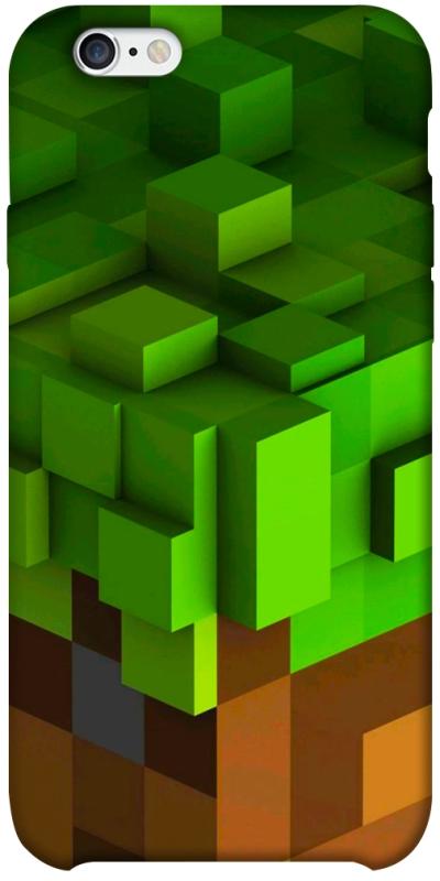 Чехол itsPrint Grass block для Apple iPhone 6/6s plus (5.5"), игры, купить оптом с доставкой