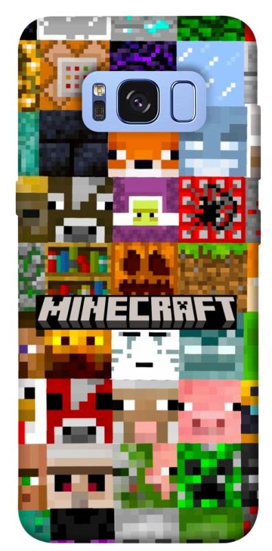 Чехол itsPrint Minecraft collage для Samsung G950 Galaxy S8, игры, купить оптом с доставкой