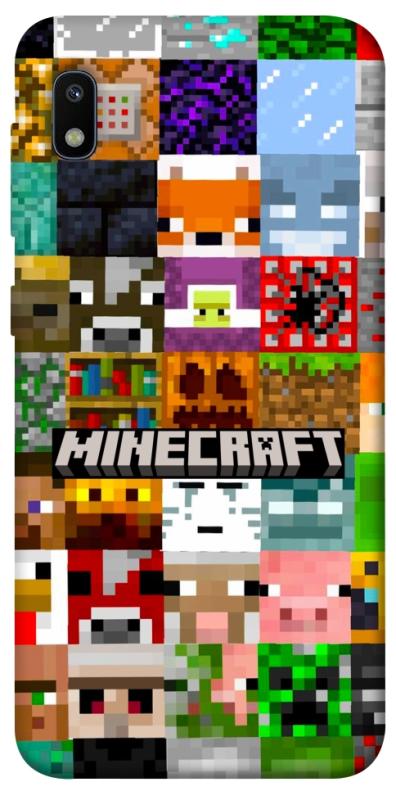 Чохол itsPrint Minecraft collage для Samsung Galaxy A10 (A105F), ігри, купити оптом з доставкою