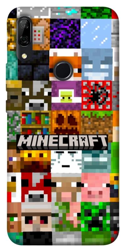 Чохол itsPrint Minecraft collage для Huawei P Smart Z, ігри, купити оптом з доставкою