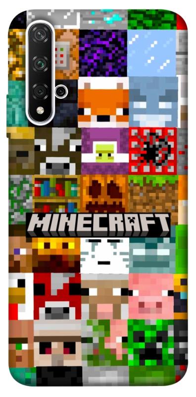 Чехол itsPrint Minecraft collage для Huawei Honor 20 / Nova 5T, игры, купить оптом с доставкой