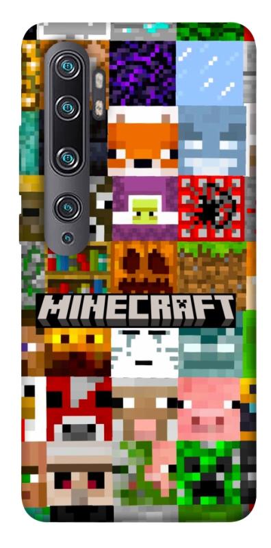 Чехол itsPrint Minecraft collage для Xiaomi Mi Note 10 / Note 10 Pro / Mi CC9 Pro, игры, купить оптом с доставкой
