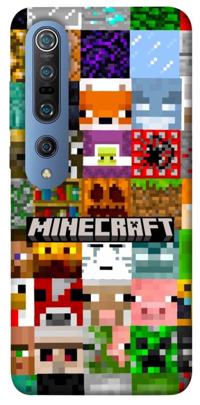 Чехол itsPrint Minecraft collage для Xiaomi Mi 10 / Mi 10 Pro, игры, купить оптом с доставкой