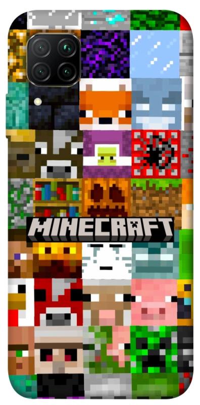 Чехол itsPrint Minecraft collage для Huawei P40 Lite, игры, купить оптом с доставкой