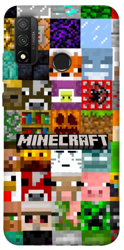 Чехол itsPrint Minecraft collage для Huawei P Smart (2020), игры, купить оптом с доставкой