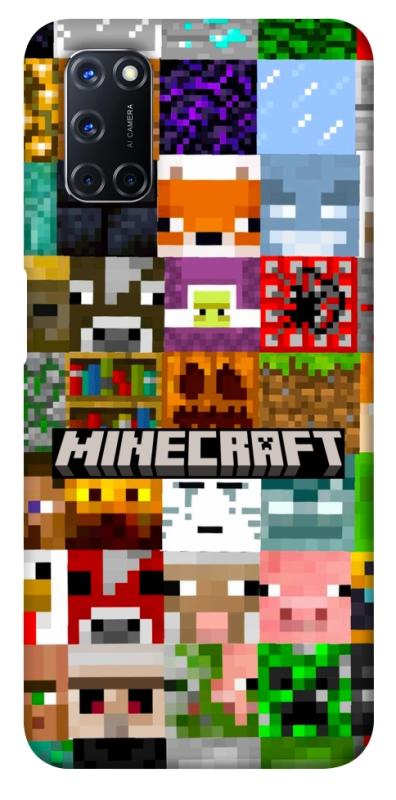 Чехол itsPrint Minecraft collage для Oppo A52 / A72 / A92, игры, купить оптом с доставкой