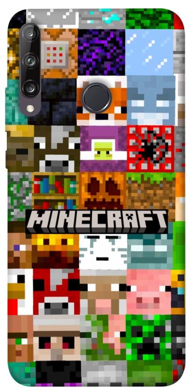 Чехол itsPrint Minecraft collage для Huawei P40 Lite E / Y7p (2020), игры, купить оптом с доставкой